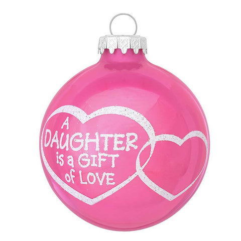 A Daughter is a Gift of Love Ornament