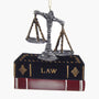 Lawyer Christmas Ornament