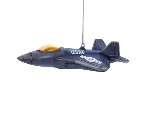 Air Force Fighter Plane Ornament