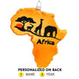 Personalized Africa Shape Ornament