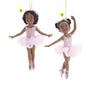 African American Ballet Girl Ornament For the Christmas Tree