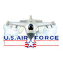 Air Force Fighter Jet Ornament for Christmas Tree