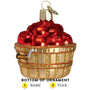 Apple Basket Ornament - Old World Christmas