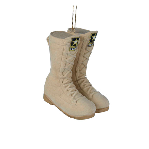 Army Combat Boots Ornament for Christmas Tree