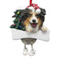 Australian Shepherd Dog Ornament for Christmas Tree