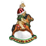 Baby's 1st Christmas Rocking Horse Ornament - Old World Christmas Back