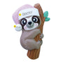 Baby Sloth Ornament Pink