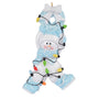 Personalized Baby's 1st Christmas Blue Snowman Ornament