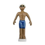Personalized Swimmer Ornament - African-American Male