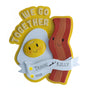 Bacon and Eggs Couple Ornament
