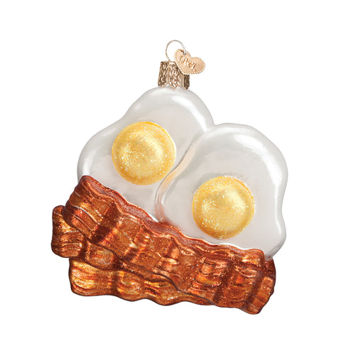 Bacon and Eggs Ornament for Christmas Tree