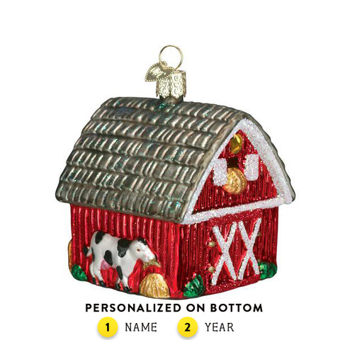 Barn Ornament - Old World Christmas