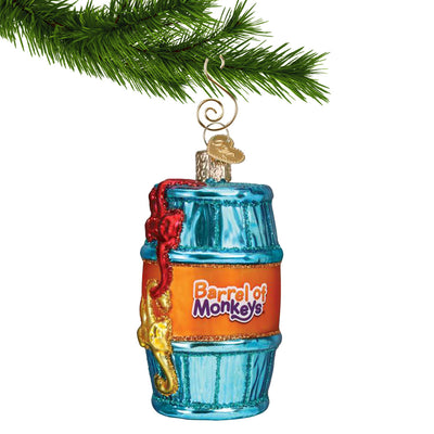 Barrel of Monkeys Ornament | Old World Christmas – Callisters Christmas