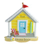 Personalized Beach House Ornament