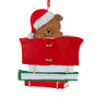 Bear with Books Ornament for Christmas Tree