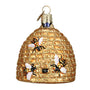 Bee Skep Ornament for Christmas Tree
