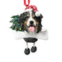 Bernese Mountain Dog Ornament for Christmas Tree