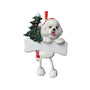Bichon Frise Dog Ornament for Christmas Tree