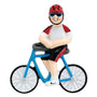 Man Cyclist Christmas Ornament for male bike riding enthusiasts 