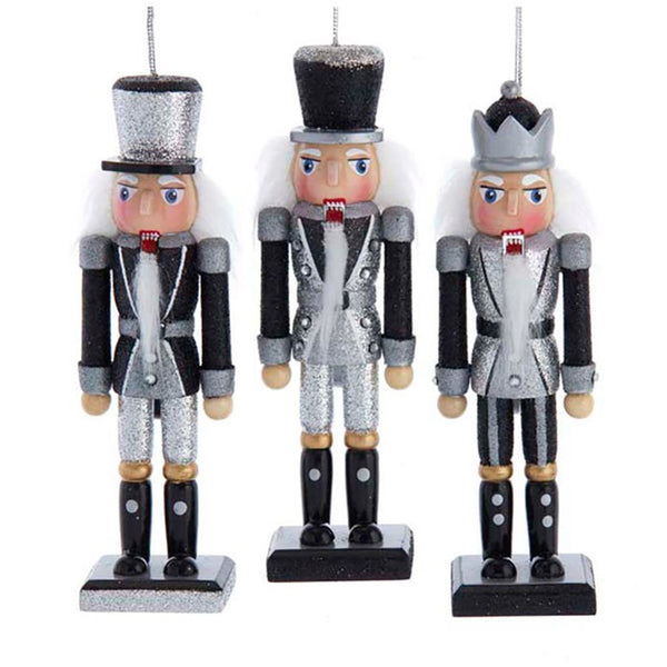 Silver Plated Nutcracker Ornament