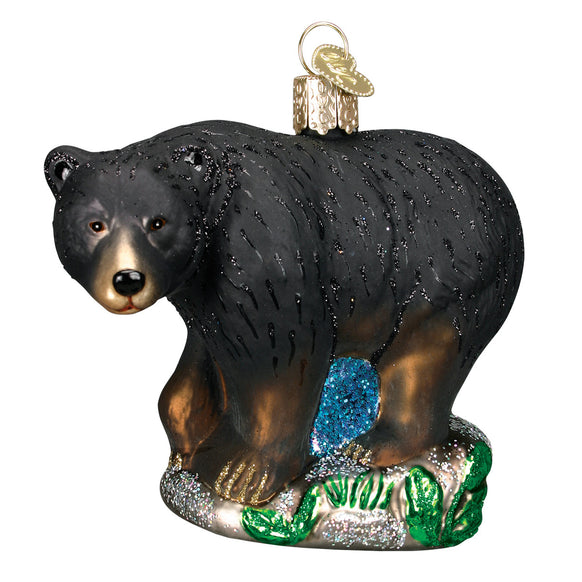 Black Bear Ornament for Christmas Tree