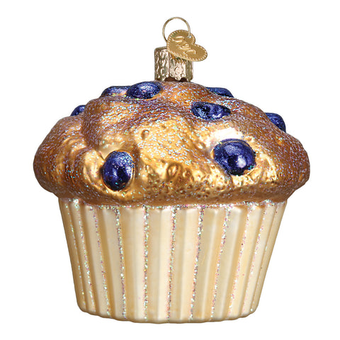 Blueberry Muffin Ornament for Christmas Tree