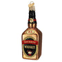 Bourbon Whiskey Bottle Christmas Ornament 
