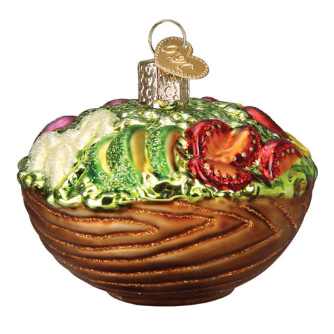 Bowl of Salad Ornament - Old World Christmas 