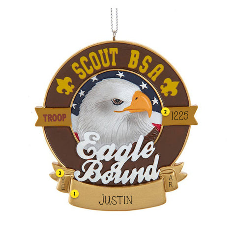 Boy Scouts of America "Eagle Bound" Ornament