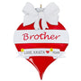 Brother Christmas Tree Ornament