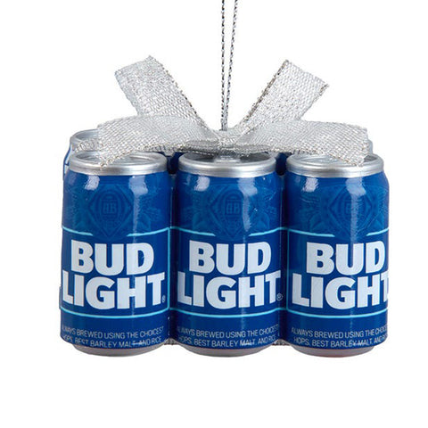 Budweiser® Bud Light 6-Pack Cans Ornament