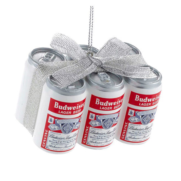 Budweiser® Vintage Can 6-Pack Ornament