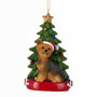 Yorkshire Terrier Dog Ornament For Christmas Tree