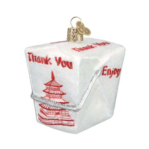 Chinese Take Out Ornament for Christmas Tree
