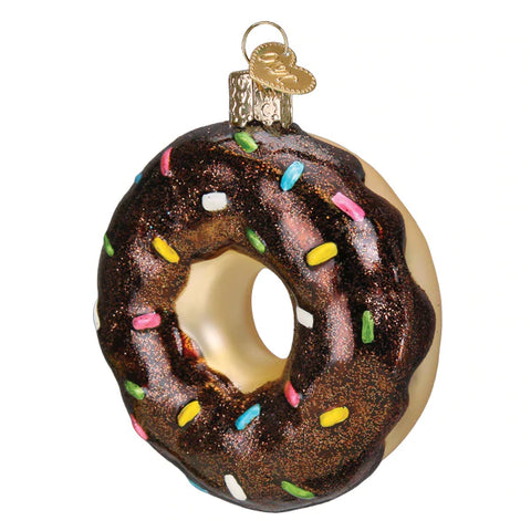 Chocolate Sprinkles Donut, Old World Christmas Ornament
