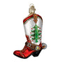 Christmas Cowboy Boots Ornament for Christmas Tree