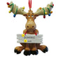 Christmas Moose with Lights Ornament for Christmas Tree