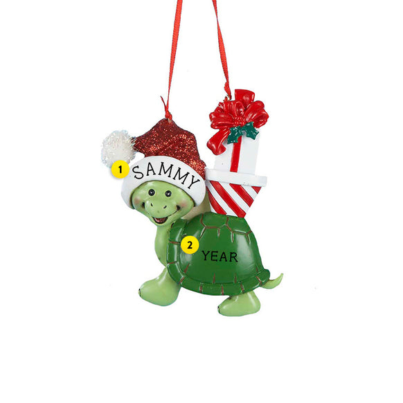 Christmas Turtle Ornament for Christmas Tree