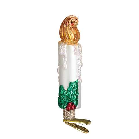 Clip-On Candle Ornament for Christmas Tree