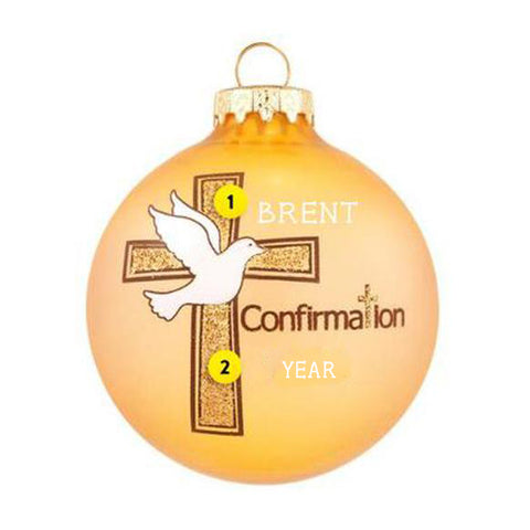 Confirmation Christmas Tree Ornament