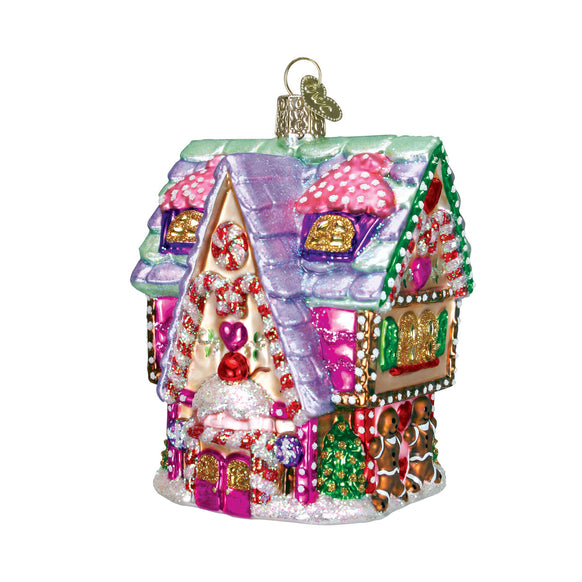 Cupcake Cottage Ornament for Christmas Tree