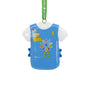 Daisy vest ornament can be personalized
