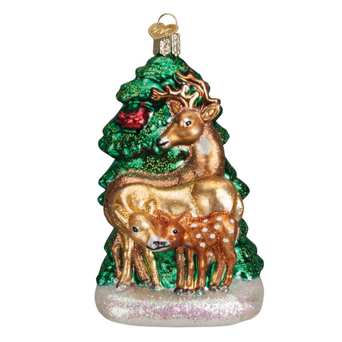 Deer Family Ornament for Christmas Tree
