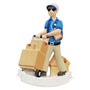 Delivery guy Christmas tree ornament