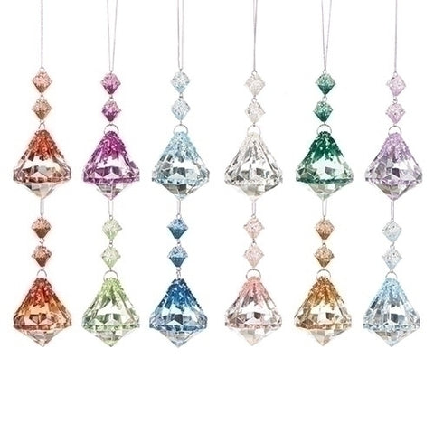 Diamond Birthstone Ornaments
