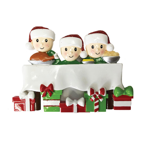Dinner Table Family of Three-OR1876-3