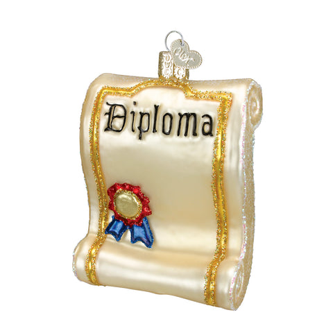Diploma Ornament for Christmas Tree