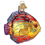 Glass Colorful Discus Fish Ornament