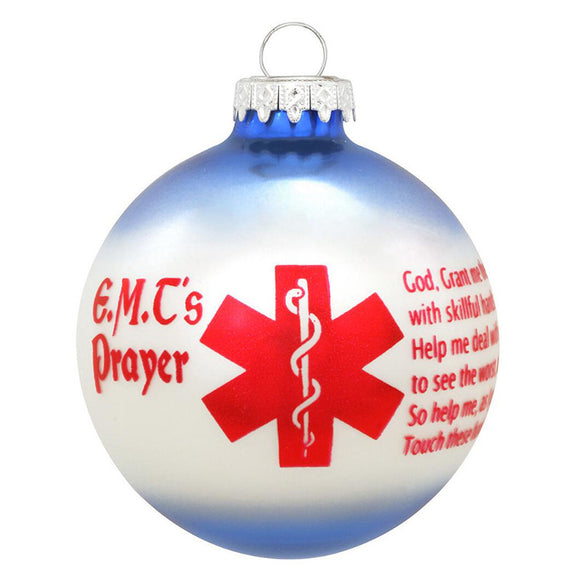 EMT's Prayer Ornament for Christmas Tree