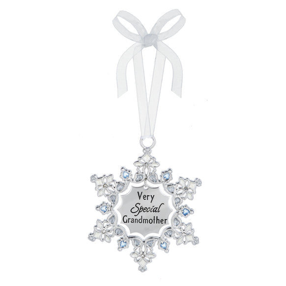 Very Special Grandma Snowflake Ornament